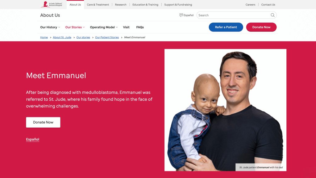 st judes childrens hospital stories